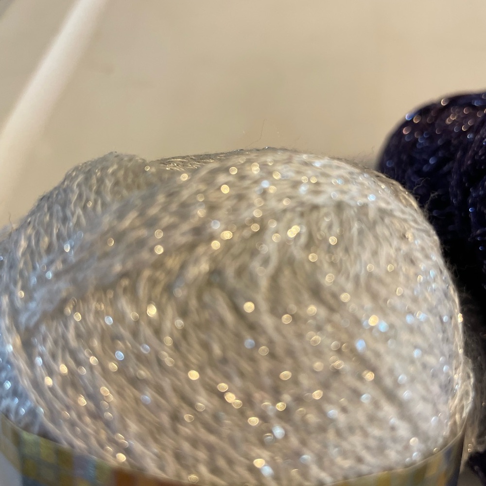 YARN!!! Patons Brilliant, Loops & Threads Payette Sparkle Bundle - Picture 6 of 7